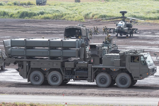 Береговой ракетный комплекс "Тип-12", Япония